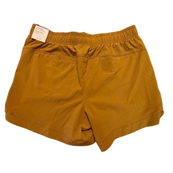 CALIA Journey Collection Mid Rise Sport Short 5" Inseam Mustard Yellow Womens M - Picture 2 of 6